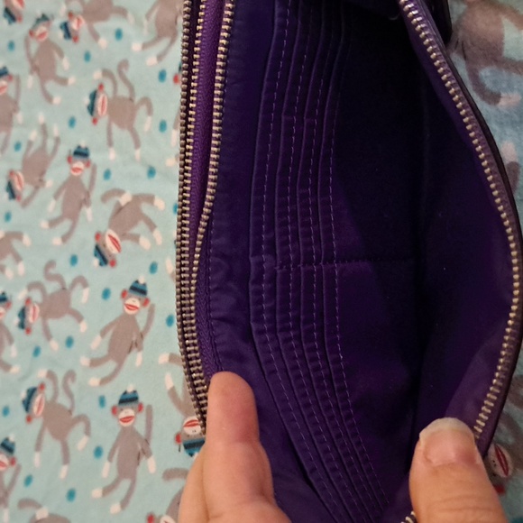 Coach Kelsey Double Zip Wristlet - Picture 7 of 8